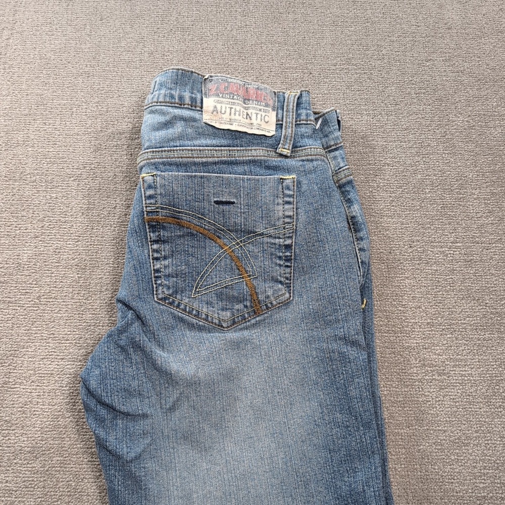 Z. Cavaricci Jeans Womens 7 Light Wash Cotton Spandex